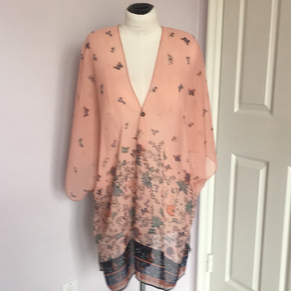 Beautiful Sheer Chiffon Wrap/Cover-Up